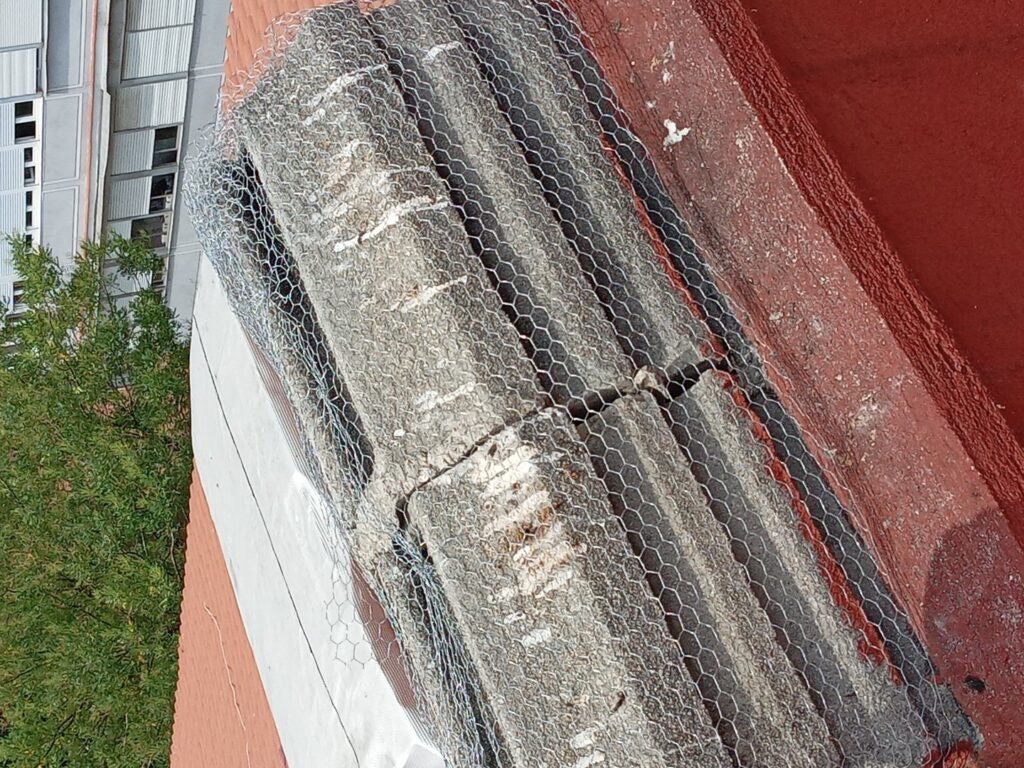 instalacion malla antipajaros