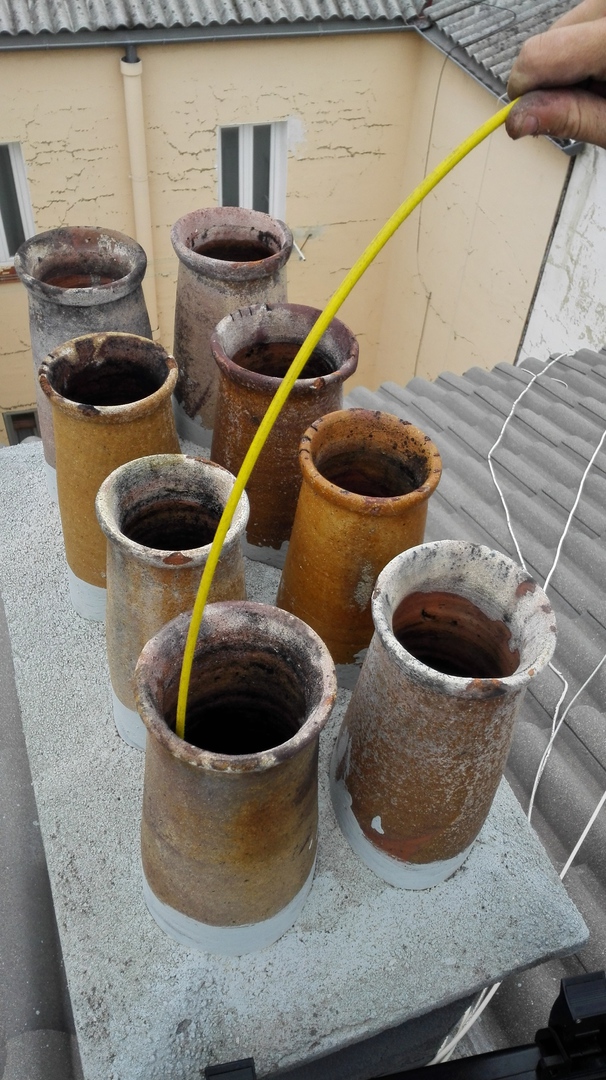 Inspección con cámara en conductos y shunt