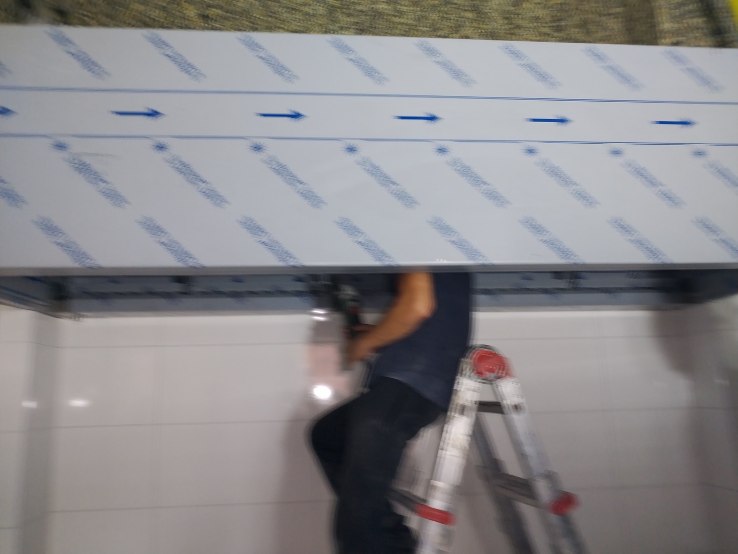 instalación de campana industrial